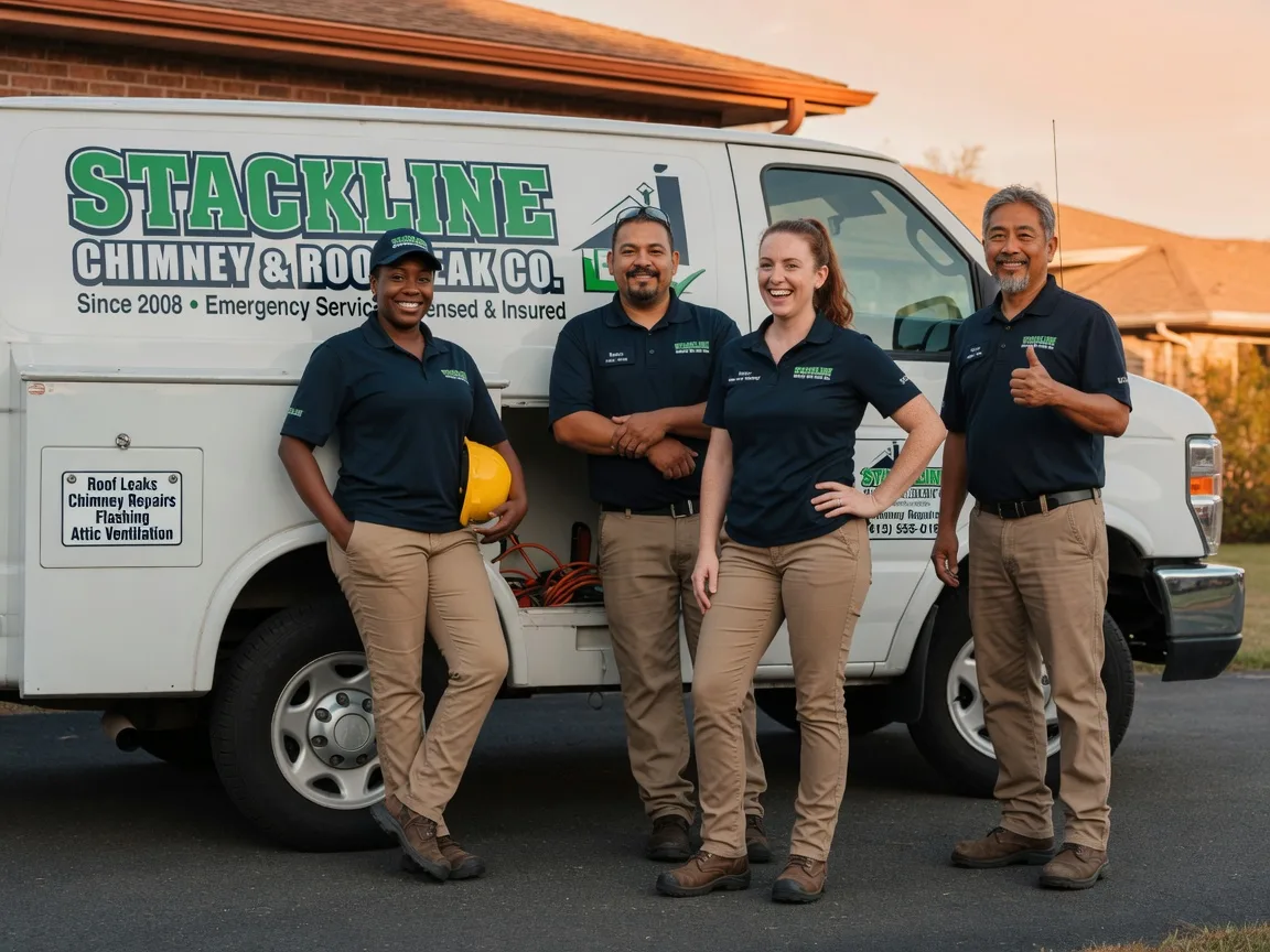Chimney flashing repair company in Winnsboro, LA